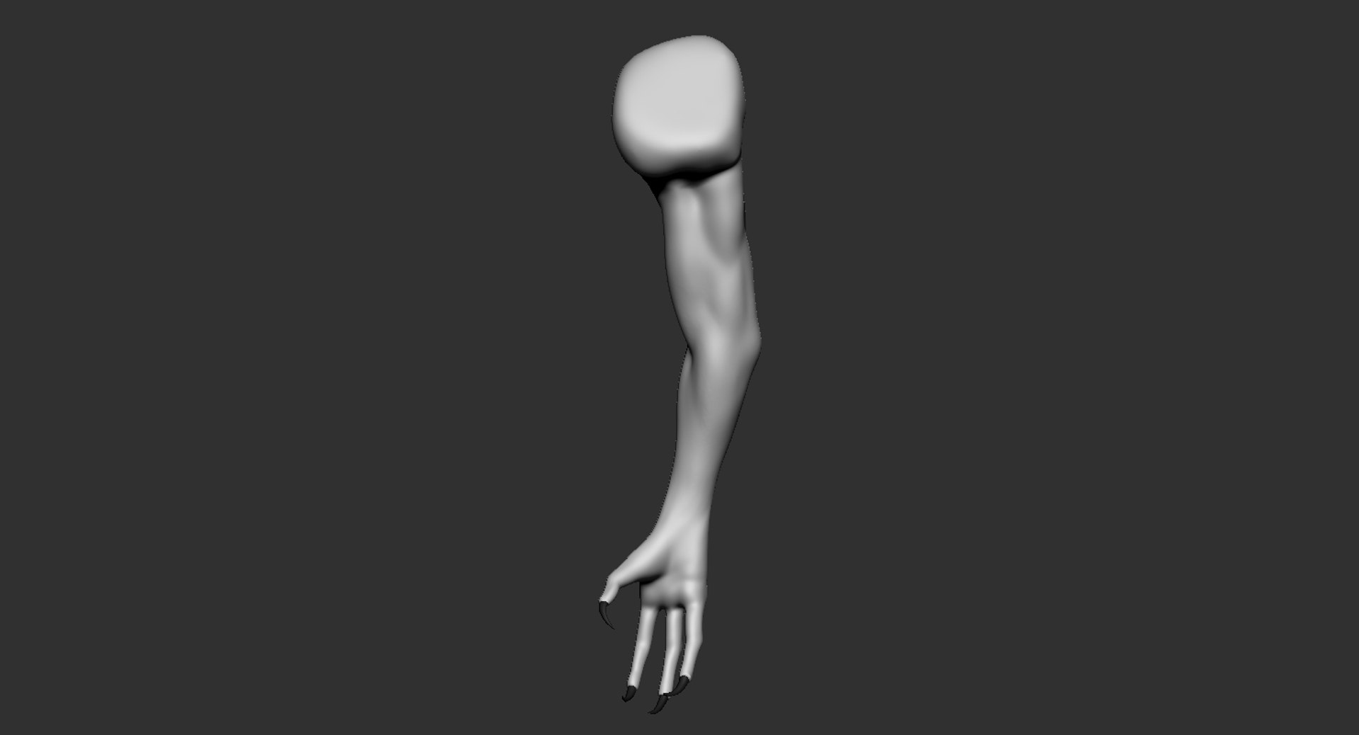 Creature muscular arm 2019 3D model - TurboSquid 1442327