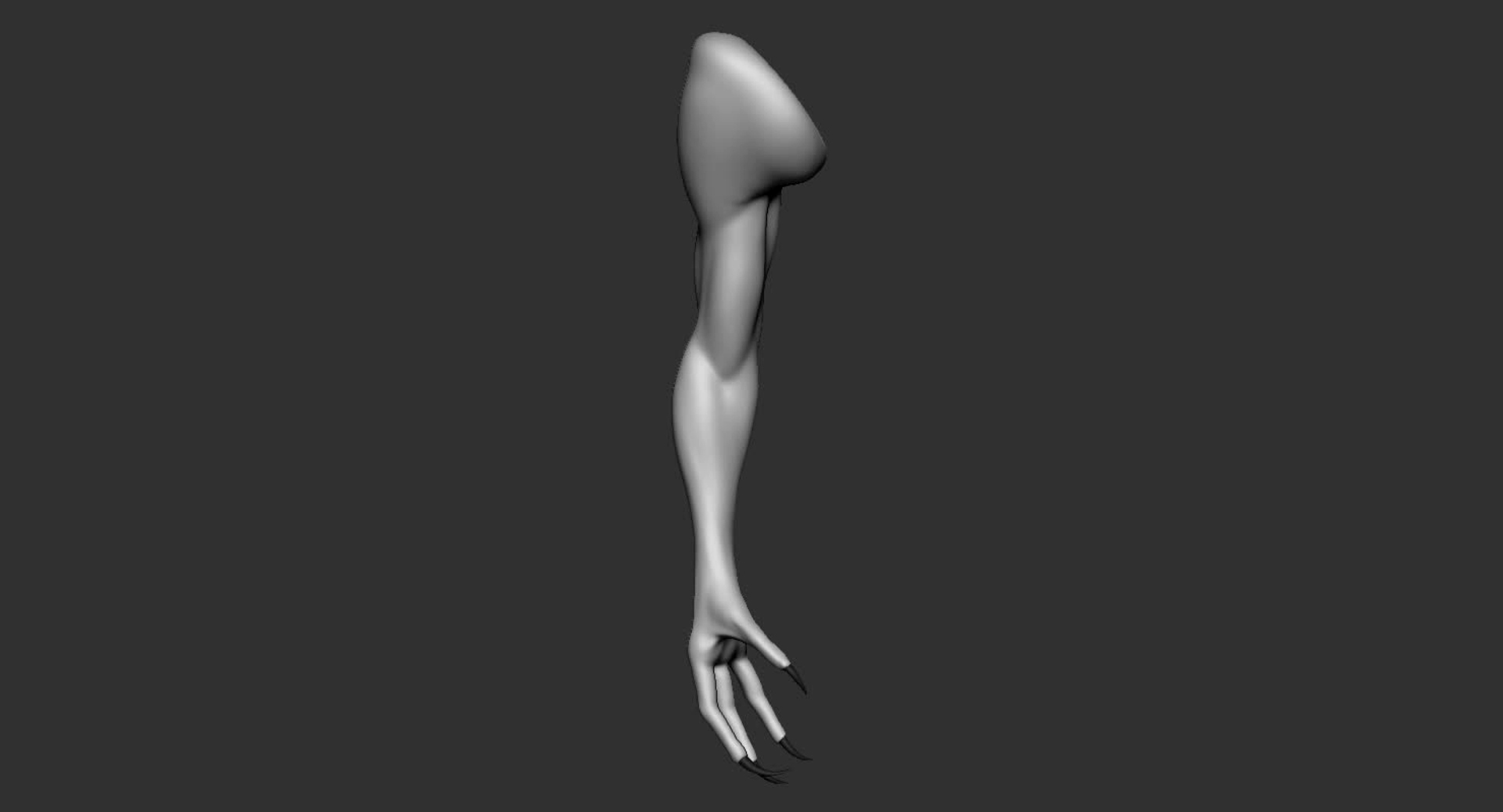 Creature muscular arm 2019 3D model - TurboSquid 1442327
