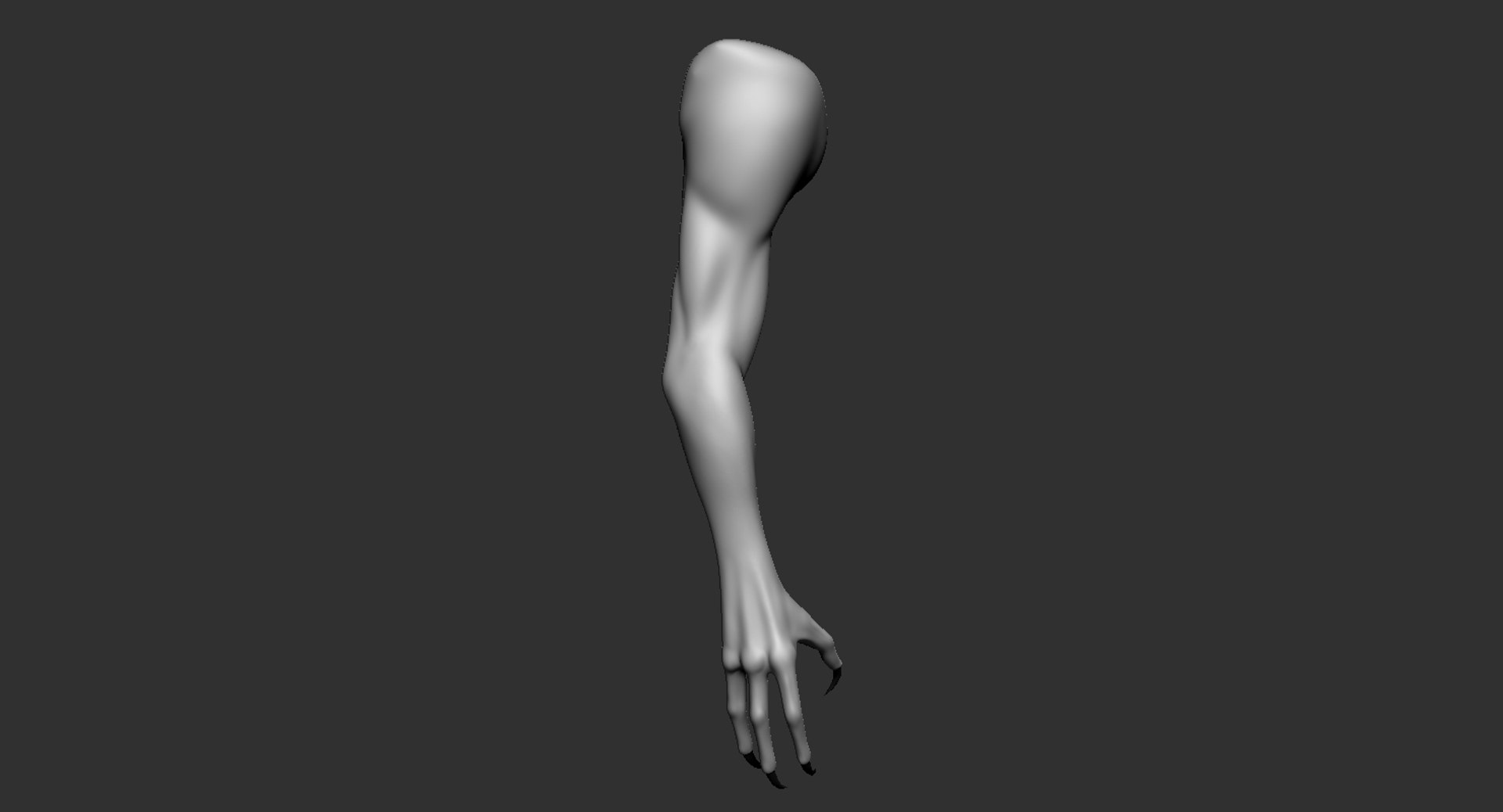 Creature muscular arm 2019 3D model - TurboSquid 1442327