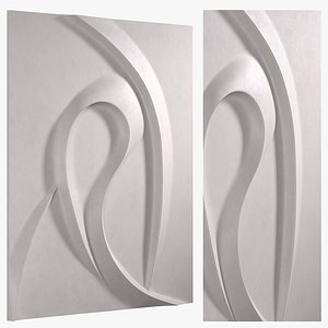 White Abstract Wall Art