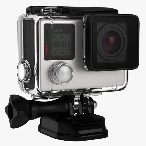 action camera aqua box 3D