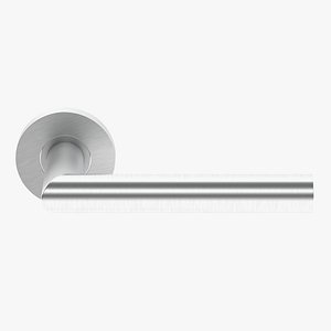3D model Julian Satin Stainless Steel Door Handle