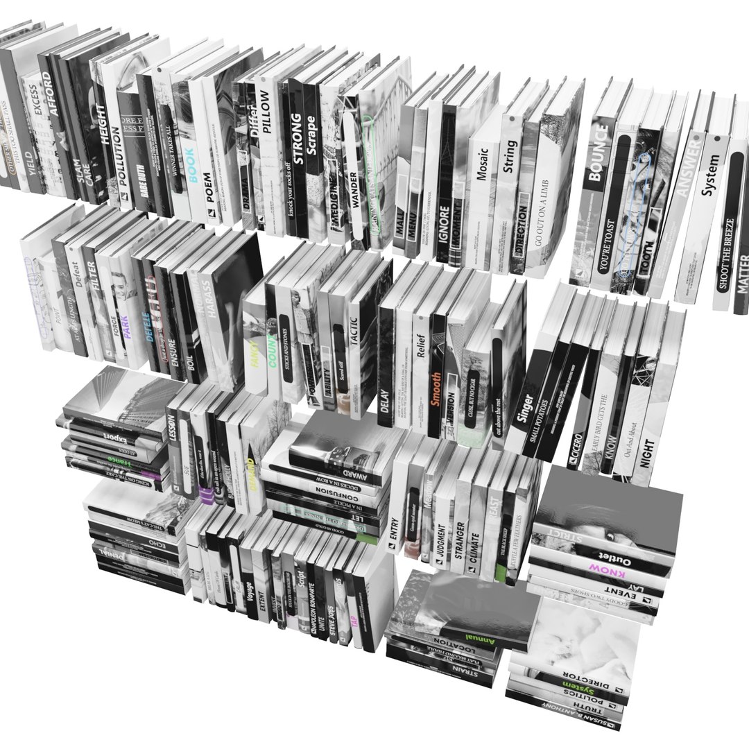Book Model - TurboSquid 1377129