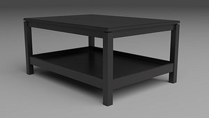 ikea coffee table 3D model