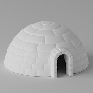 Cartoon Igloo Canada 1
