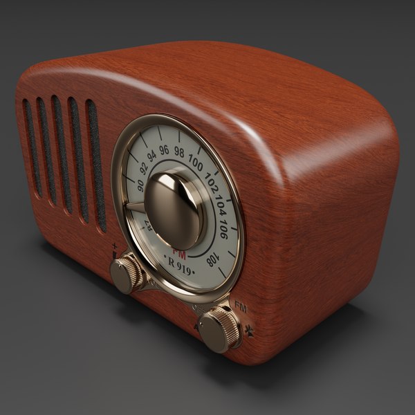 modelo 3d Radios antiguas - TurboSquid 2060587