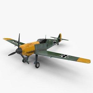 3d messerschmitt bf-109
