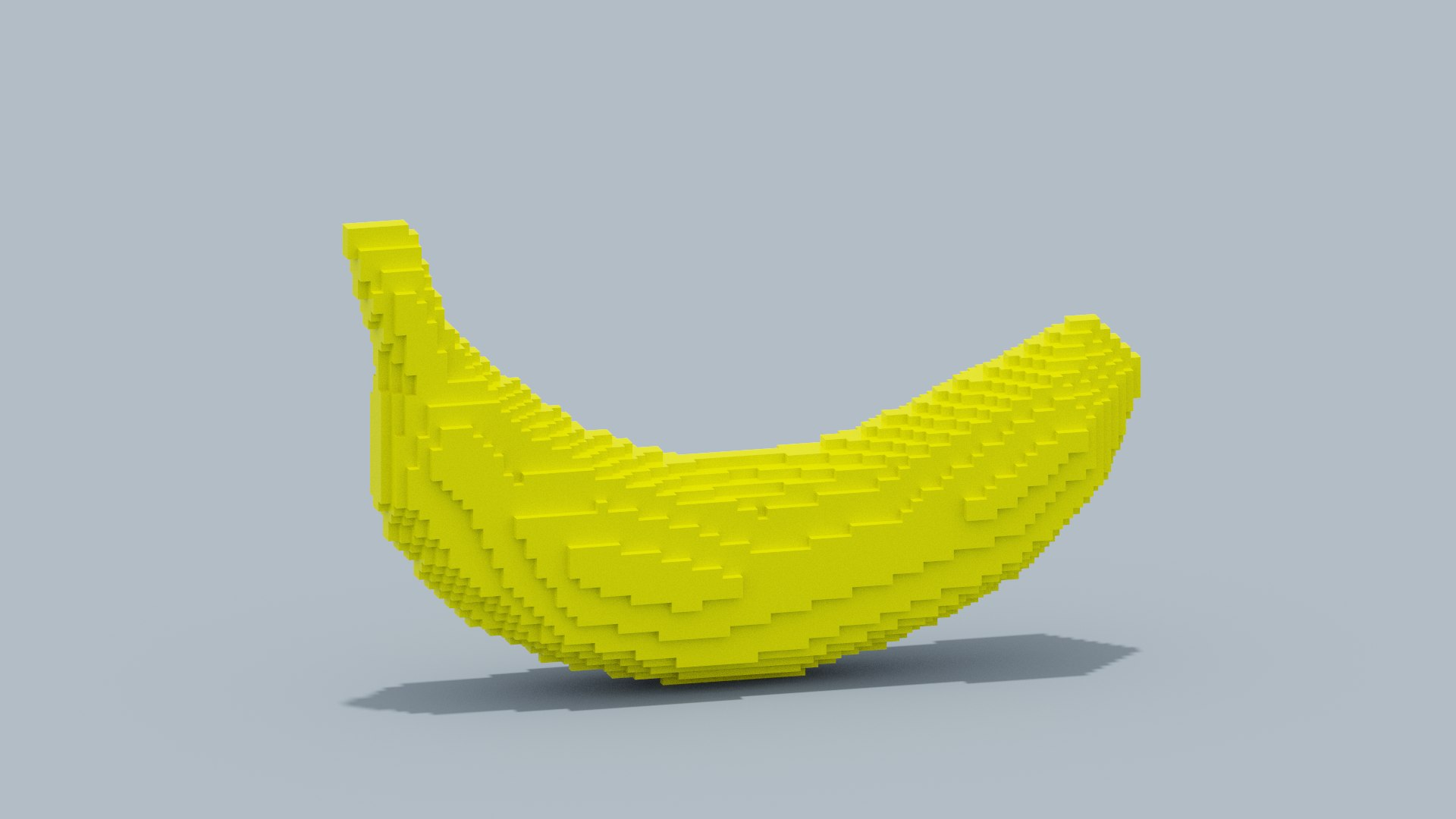 Voxel Banana 3D https://p.turbosquid.com/ts-thumb/R1/YMwz8e/47/spin202207162019020006/png/1657993428/1920x1080/fit_q87/2e5e1ce0f7aa754d520af4647e238c166b208e7b/spin202207162019020006.jpg