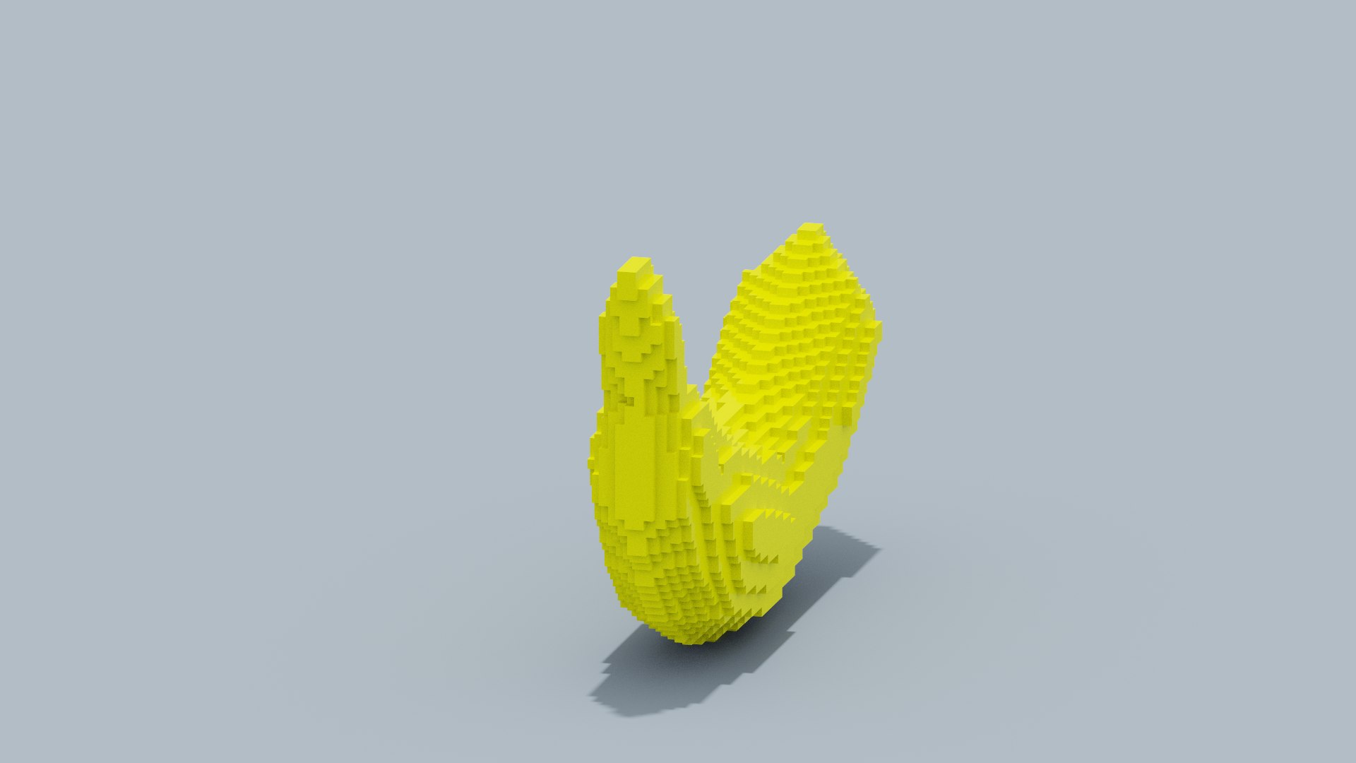 Voxel Banana 3D https://p.turbosquid.com/ts-thumb/R1/YMwz8e/Cg/spin202207162019020004/png/1657993426/1920x1080/fit_q87/190805a22df7826dc93e2826a457c69a9bbc5d70/spin202207162019020004.jpg
