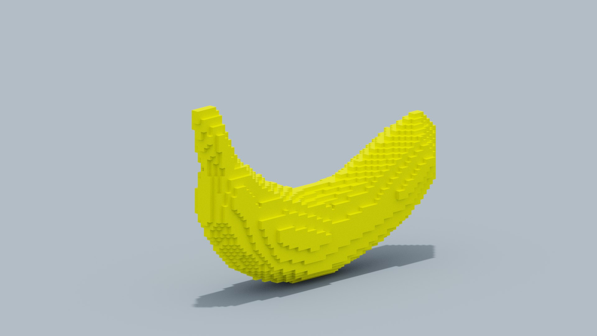 Voxel Banana 3D https://p.turbosquid.com/ts-thumb/R1/YMwz8e/gR/spin202207162019020005/png/1657993428/1920x1080/fit_q87/2412a1491eb5fc66369333216cb7946b4d05d1bc/spin202207162019020005.jpg
