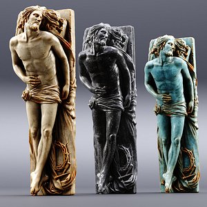Jesus Sculpture 3D model