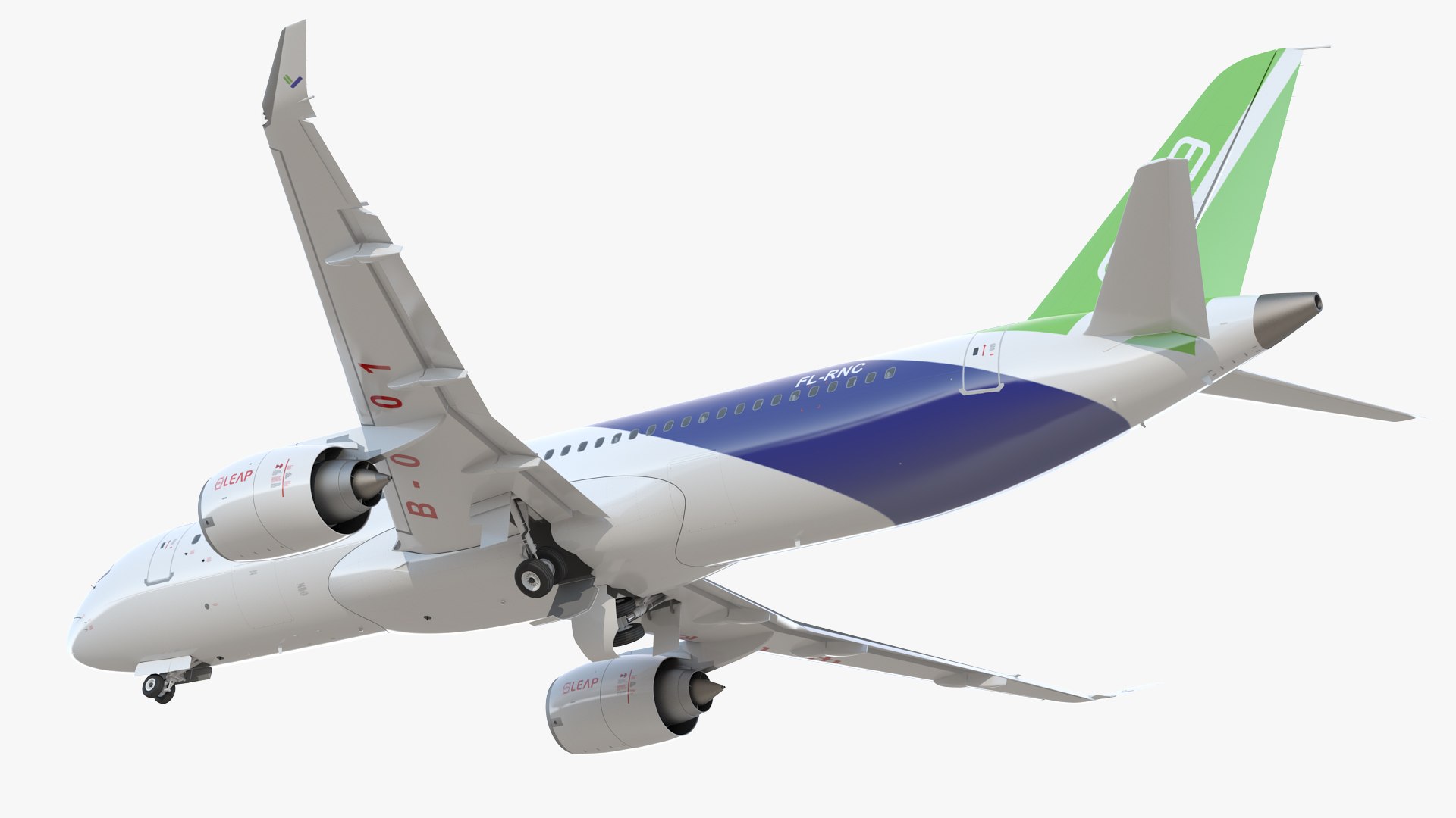3D Comac C919 Narrow Body Airliner - TurboSquid 1772670