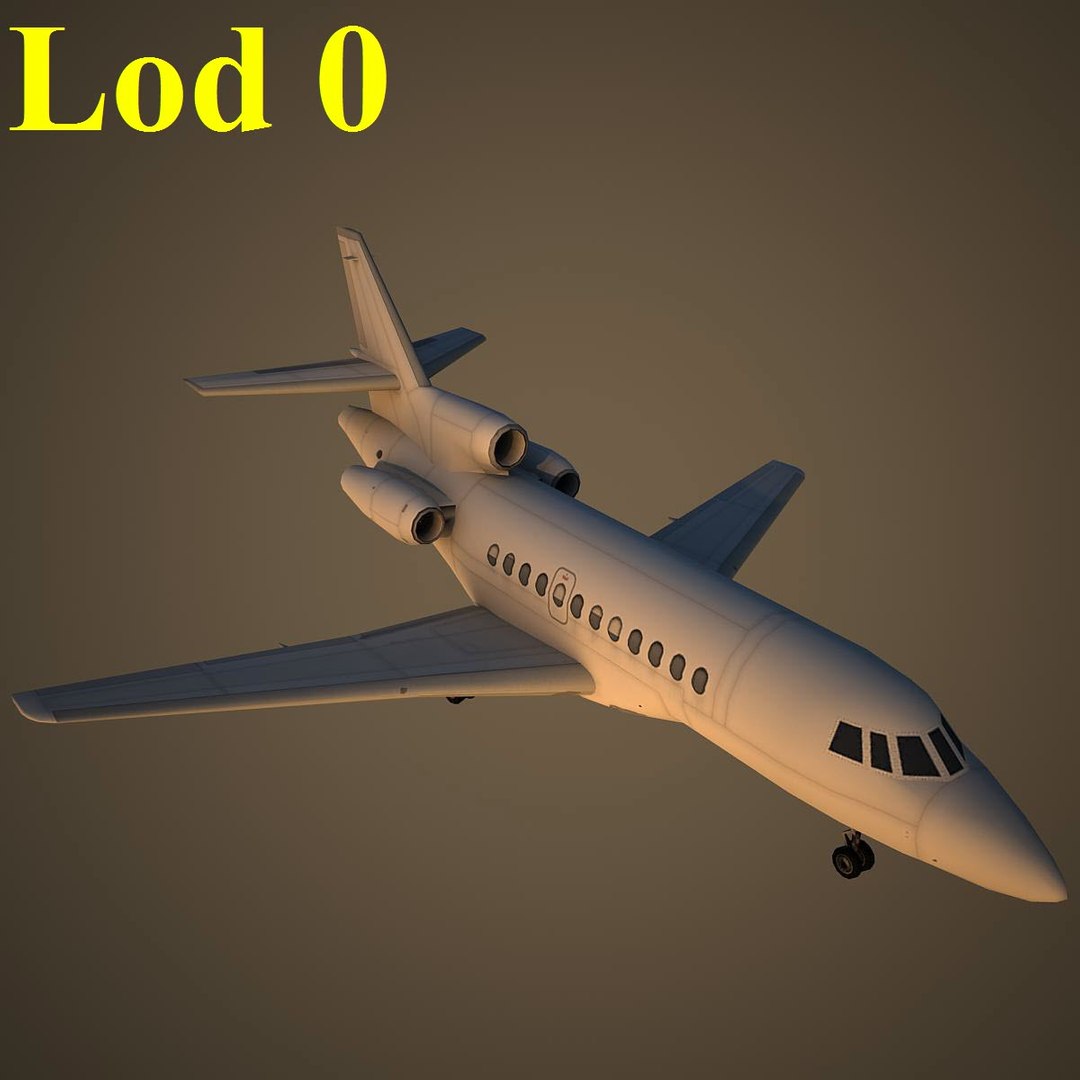 3d-model-dassault-falcon-900-basic
