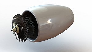 Prototype Jet Engine 3D model
