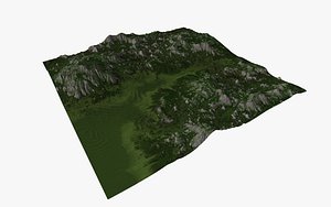 3D terrain ready