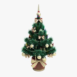 small christmas tree 2 3d model