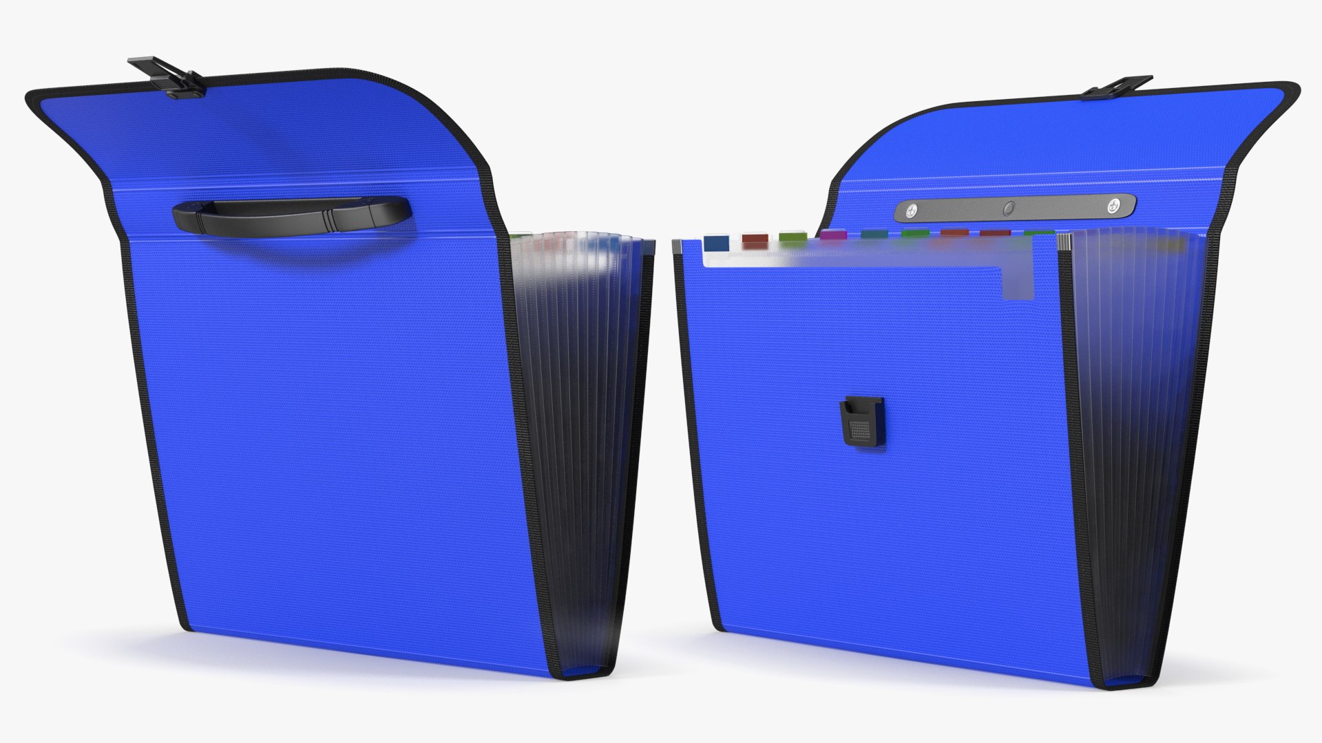 3D Expanding File Folder Blue Open - TurboSquid 1991758