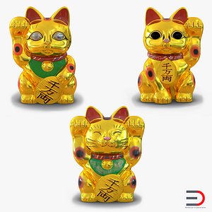 Golden Maneki Neko Collection