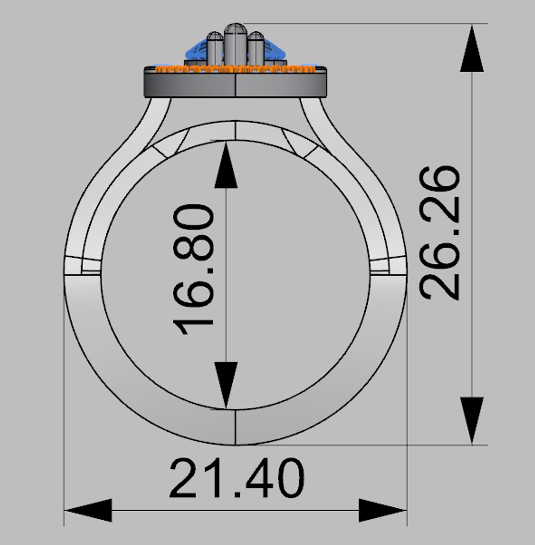 3d Dxf Designer Ring