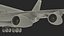 IL-96-400 Aeroflot 심플한 인테리어
