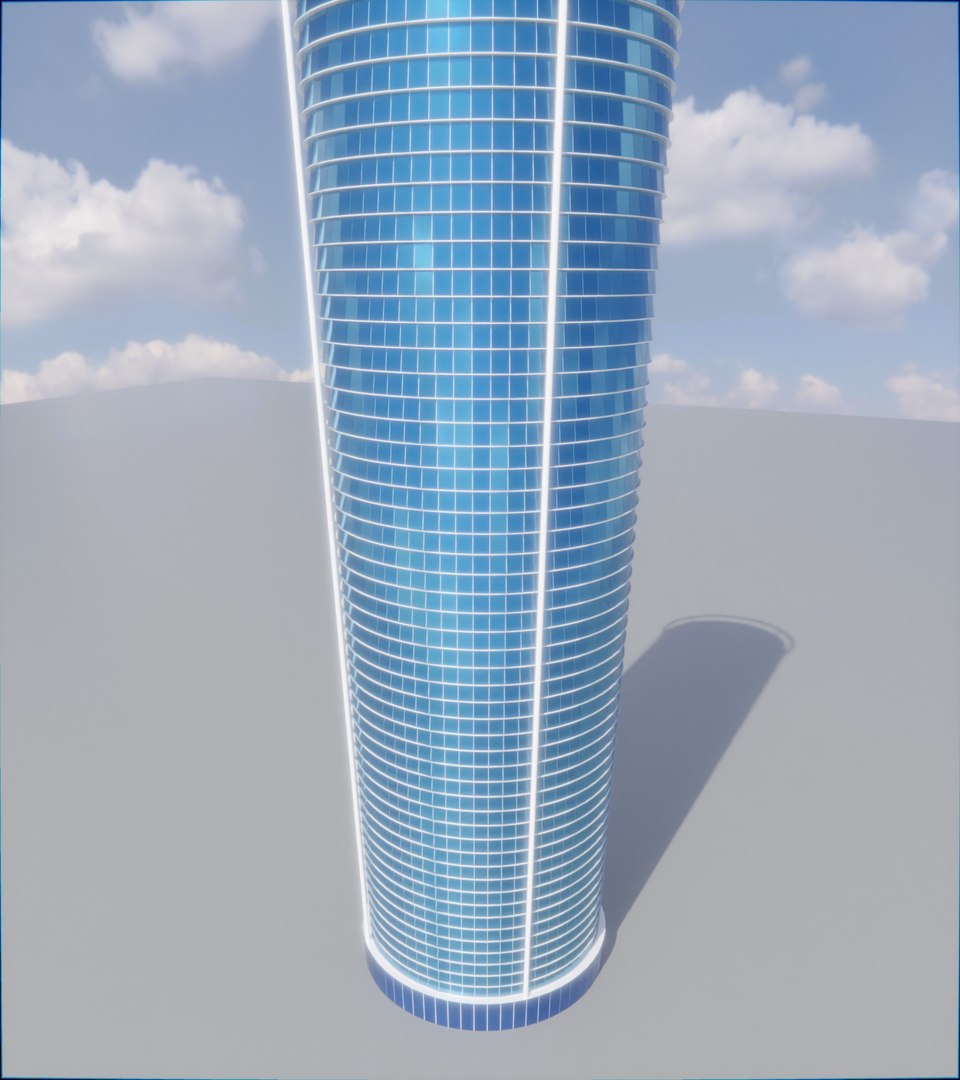 Parametric Building 1b6 3D Model - TurboSquid 2397740