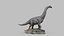 3D Brachiosaurus Statue model