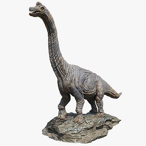 3D Brachiosaurus Statue model