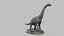 3D Brachiosaurus Statue model