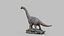 3D Brachiosaurus Statue model