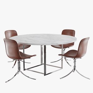 Fritz hansen chair table