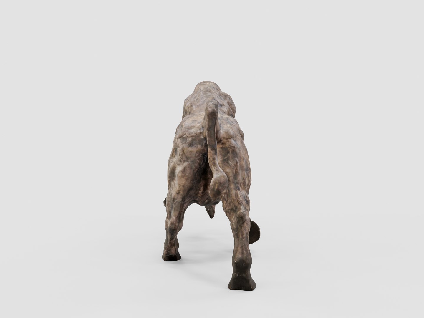 3D Cow Sculpture - TurboSquid 2278207