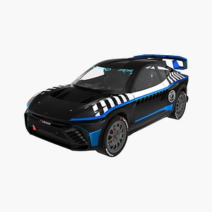FC1-X Electric Rallycross SUV Andreas Bakkerud(1)