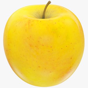 Yellow Apple V1 3D
