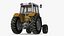 3D Farm Tractor Rigged model