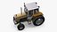 3D Farm Tractor Rigged model