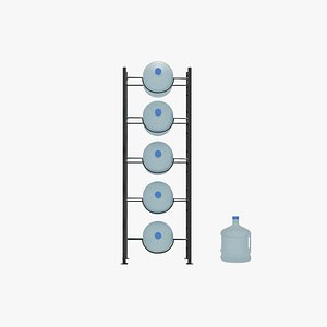 Water Jug Storage Rack 19L model