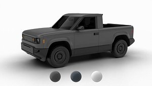 Slate Truck EV 2027 3d model 3D model