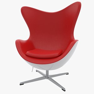 3D Egg Chair model