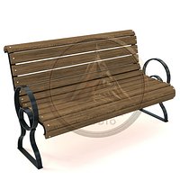 Frame Modern Square Bench