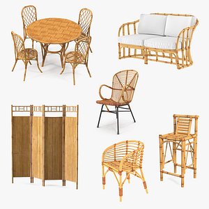Bamboo Rattan Furniture Collection 2