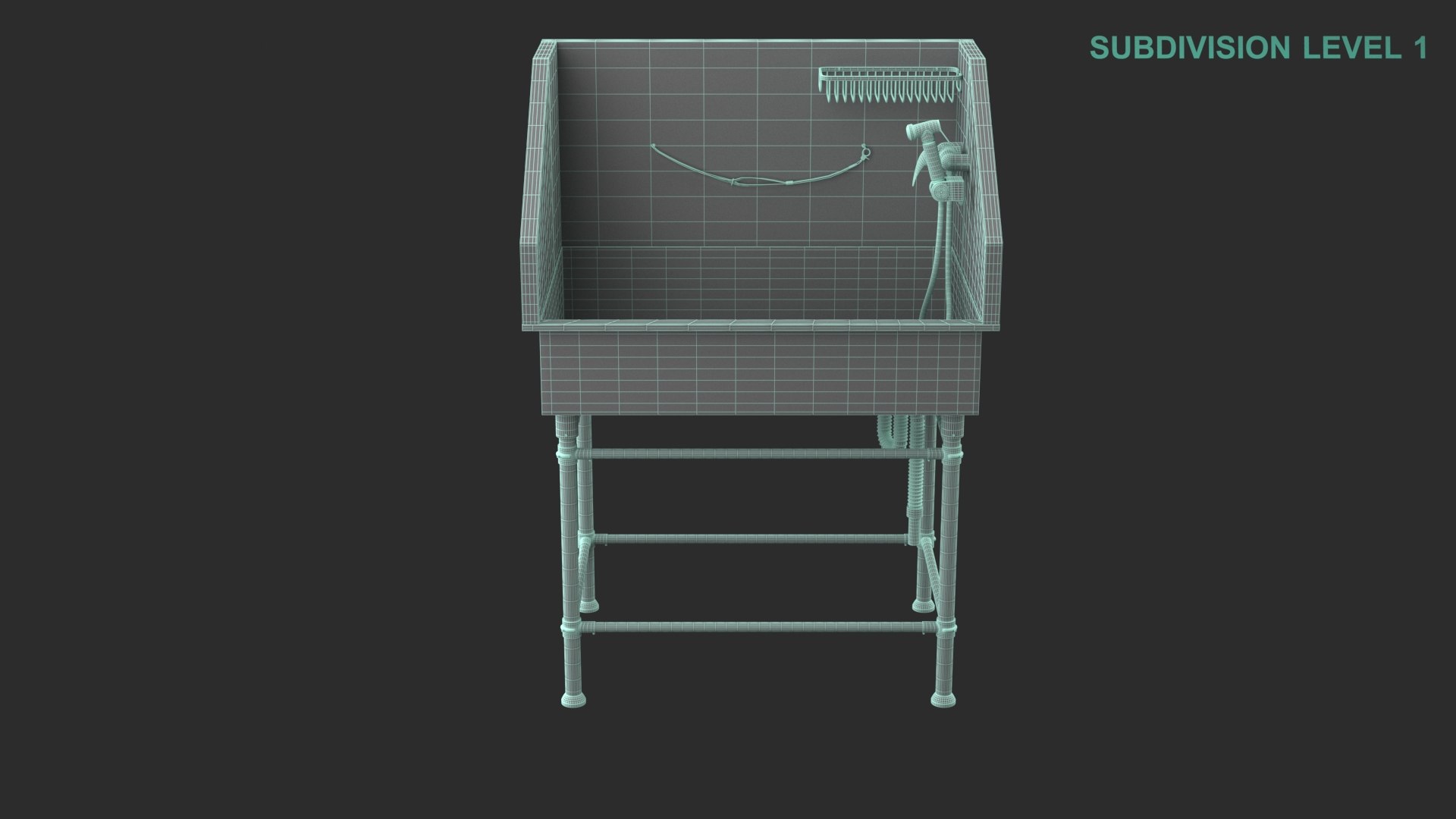 Pet Bath 3D model https://p.turbosquid.com/ts-thumb/R2/V1sym6/XK/wireframe0005/jpg/1677436590/1920x1080/fit_q87/16f9c08a3b6ad28df9a8a5d489070802a75f49df/wireframe0005.jpg