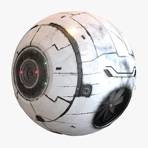 Mini Drone - Spherical Drone 3D