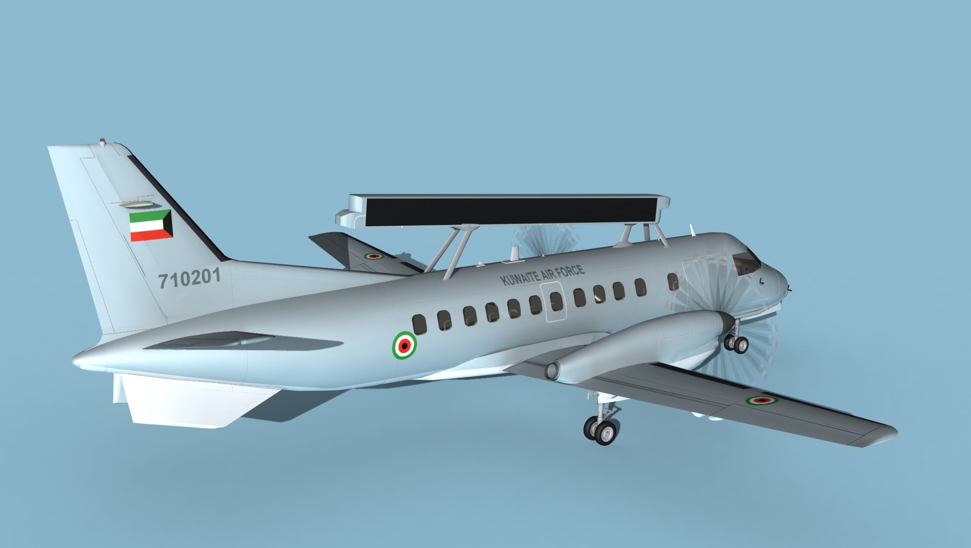 3D SAAB SF340 AEWAC V05 Kuwaite https://p.turbosquid.com/ts-thumb/R2/bCdEXZ/Ma/saabsf340aewacv05yemmen0050/jpg/1657493430/1920x1080/fit_q87/0eb2c76a9342cbe99f011daeabcacf860fa4e753/saabsf340aewacv05yemmen0050.jpg