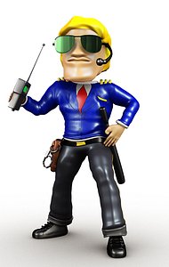 Body Guard Cartoon