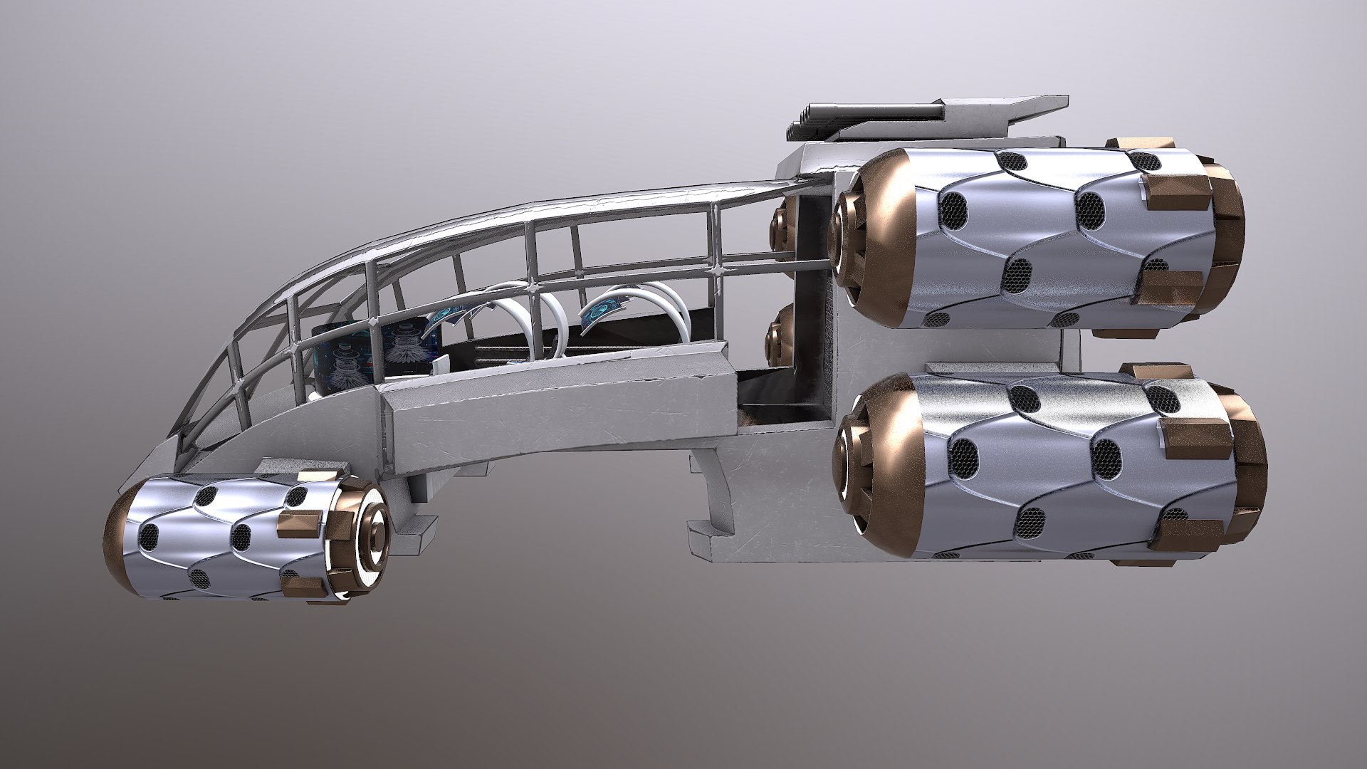 Spaceship Ship 3D Model - TurboSquid 1540628