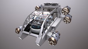 spaceship ship 3D model