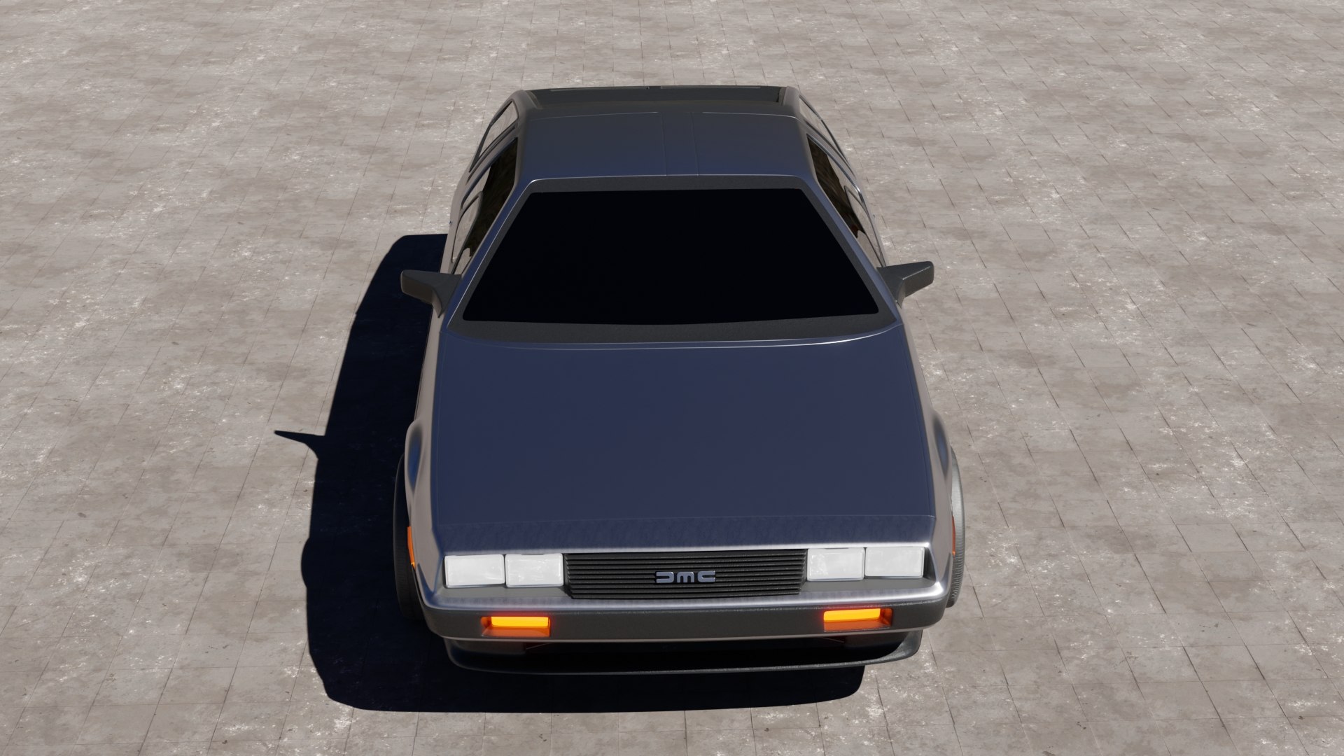 DeLorean DMC-12 3D Model - TurboSquid 2070890