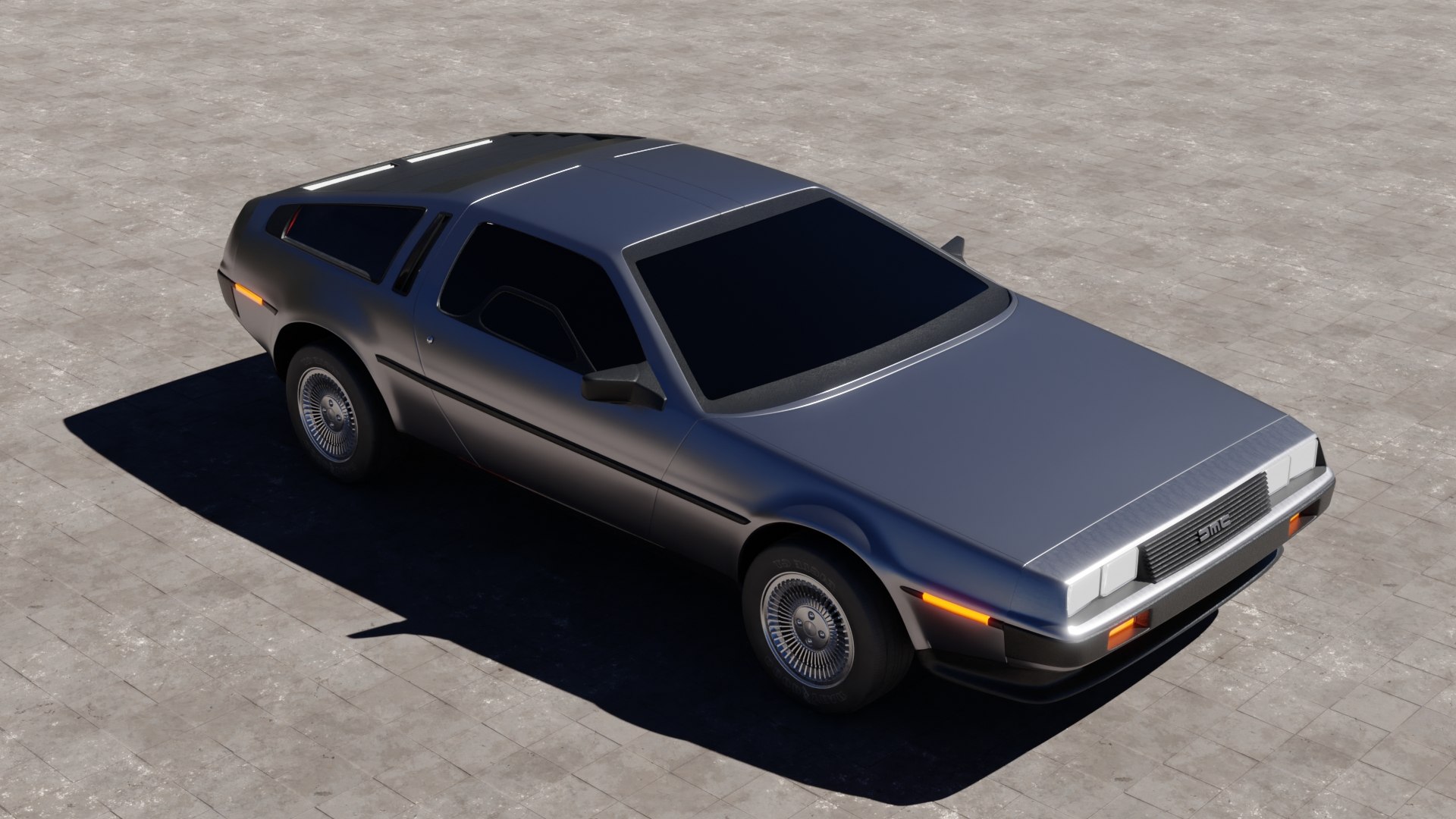 DeLorean DMC-12 3D Model - TurboSquid 2070890