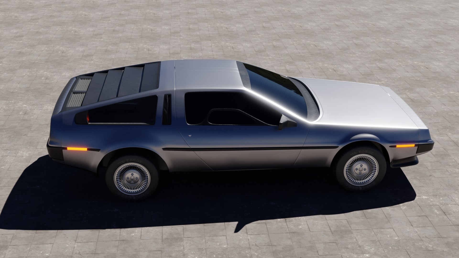 DeLorean DMC-12 3D Model - TurboSquid 2070890