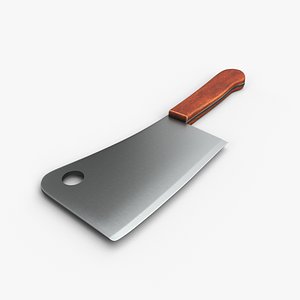 cleaver knife 3D